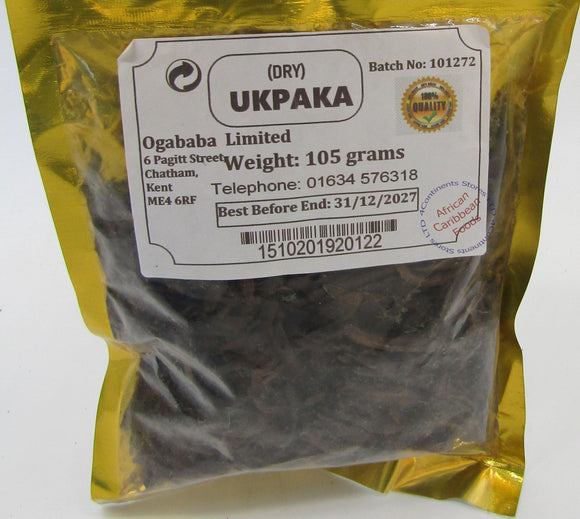 Dried Ugba/Ukpaka 105g