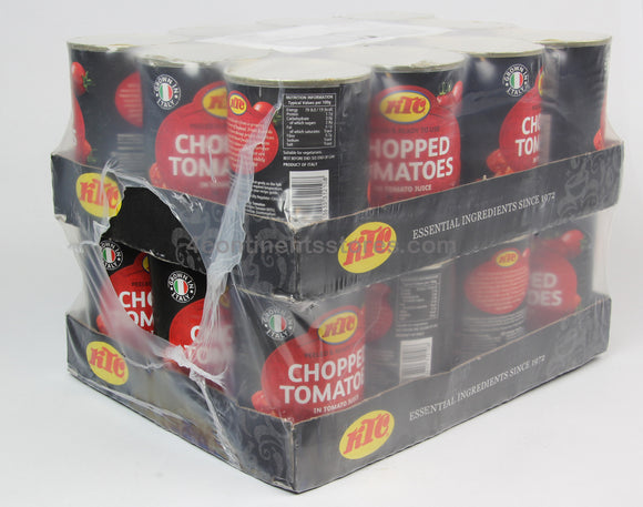KTC Chopped tomatoes 12 x 396g
