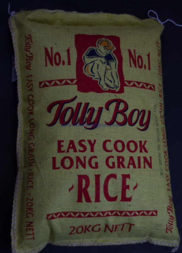 Tolly boy Easy Cook Rice 20kg