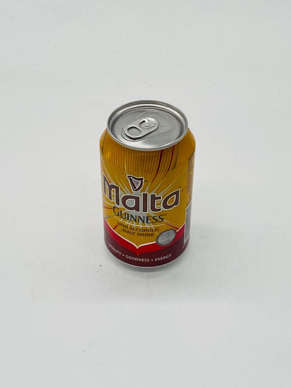 Malta Guinness can