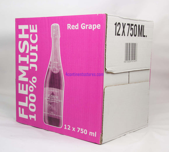 Flemish box of red non alcoholic wine