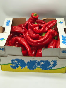 Long Red Cap Pepper Box