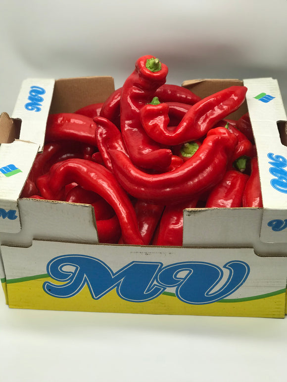 Long Red Cap Pepper Box