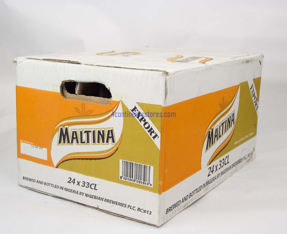 Maltina Bottles Box